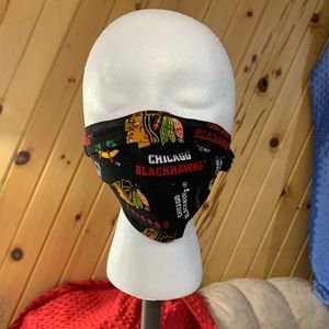 Face mask- Blackhawks print